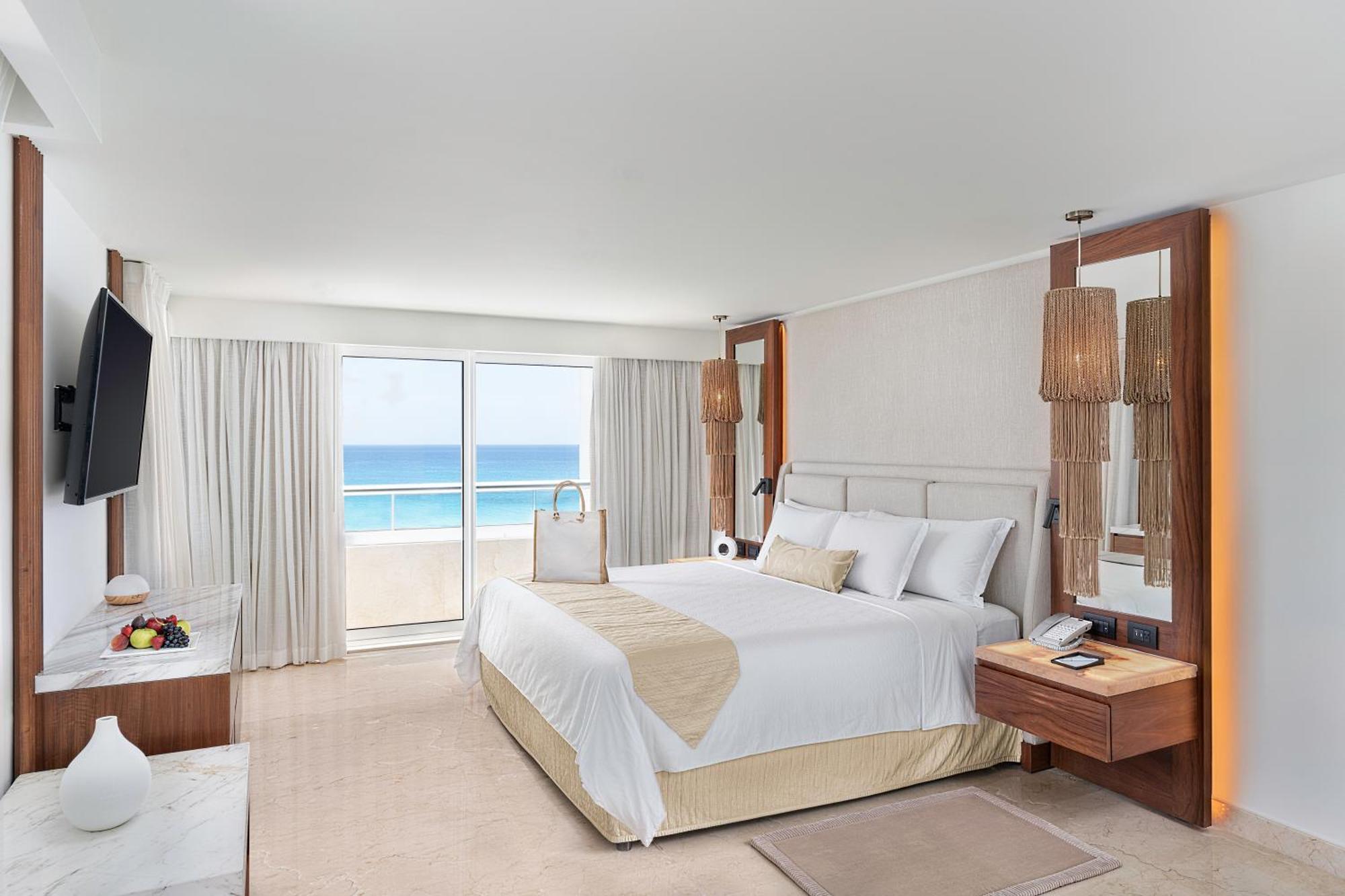 Suite Gobernador Superior con vistas parciales al mar - 1 cama extragrande